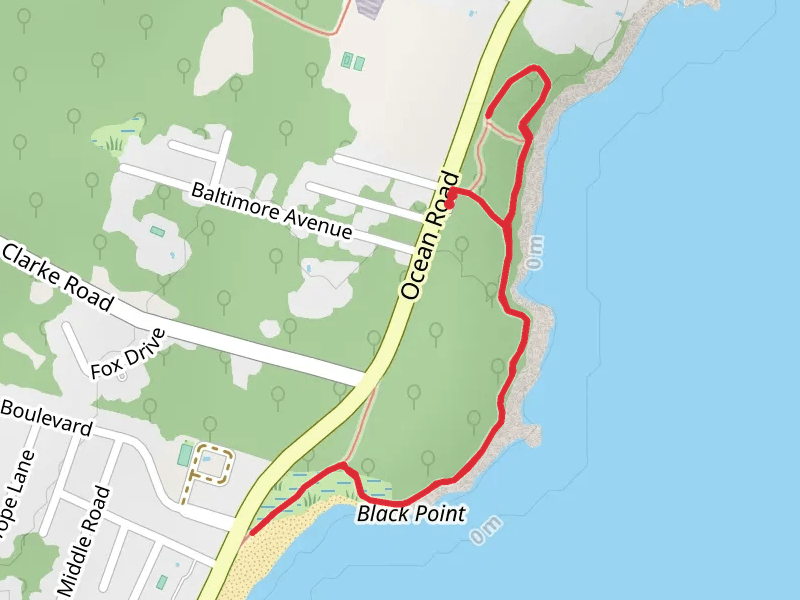 Malcom Grant Trail and Black Point Main Trail