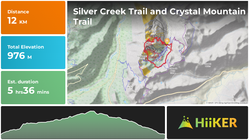 Silver Creek Trail and Crystal Mountain Trail | Pierce County | Washin