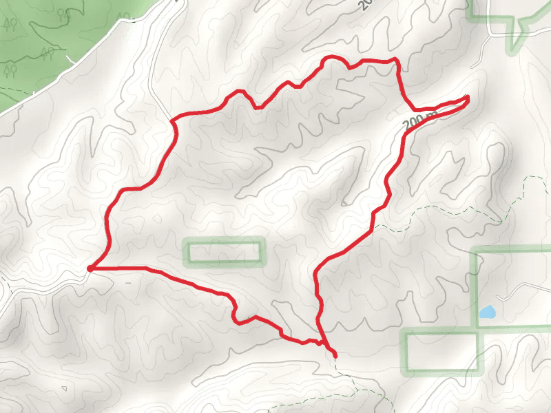 Hickory Ridge Trail and Polk Patch Road Loop