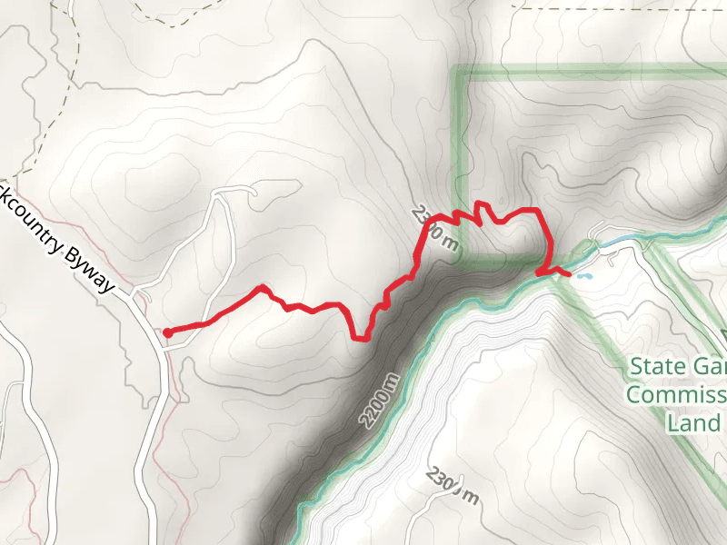 Red River via Pescado Trail