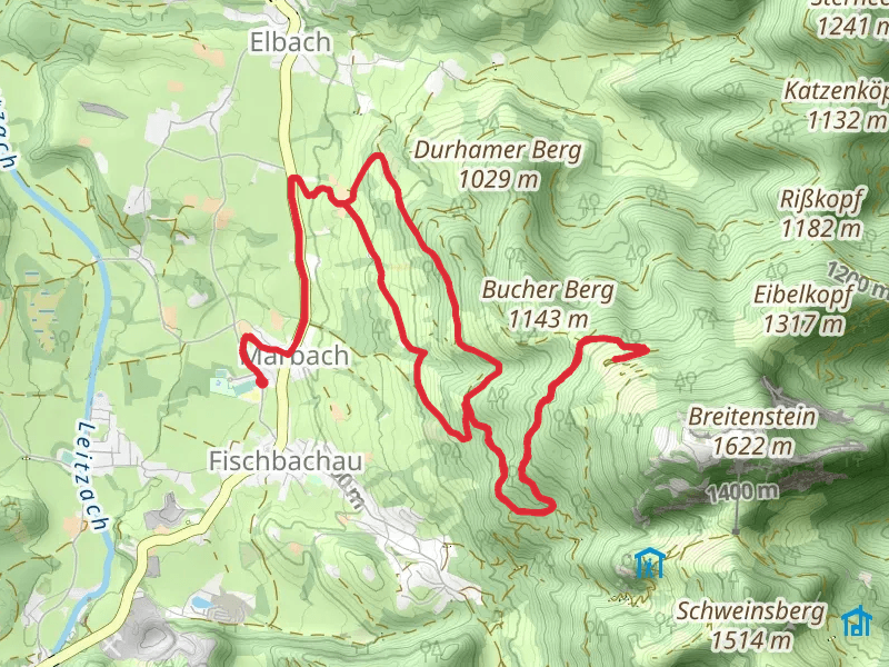 Buchberg, Birkenstein and Bucher Alm Loop