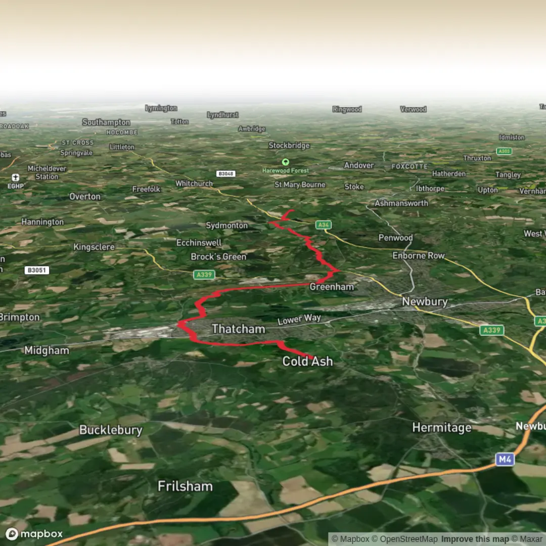 An image depicting the trail Beacon hill walk and its surrounding area.