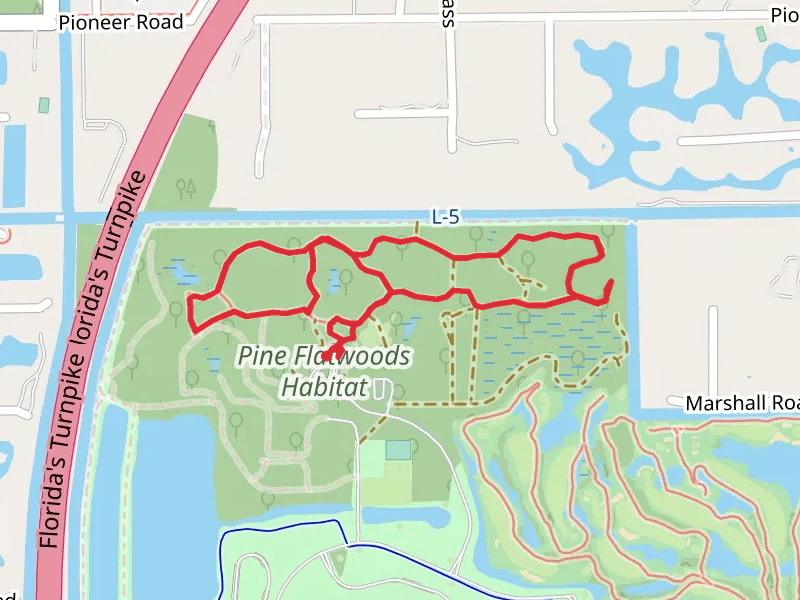 Pine Flatwoods Habitat Loop