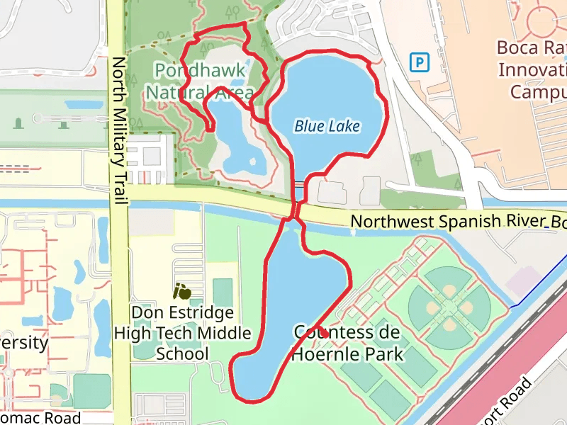 Blue Lake Trail and Pondhawk Accessible Loop Trail