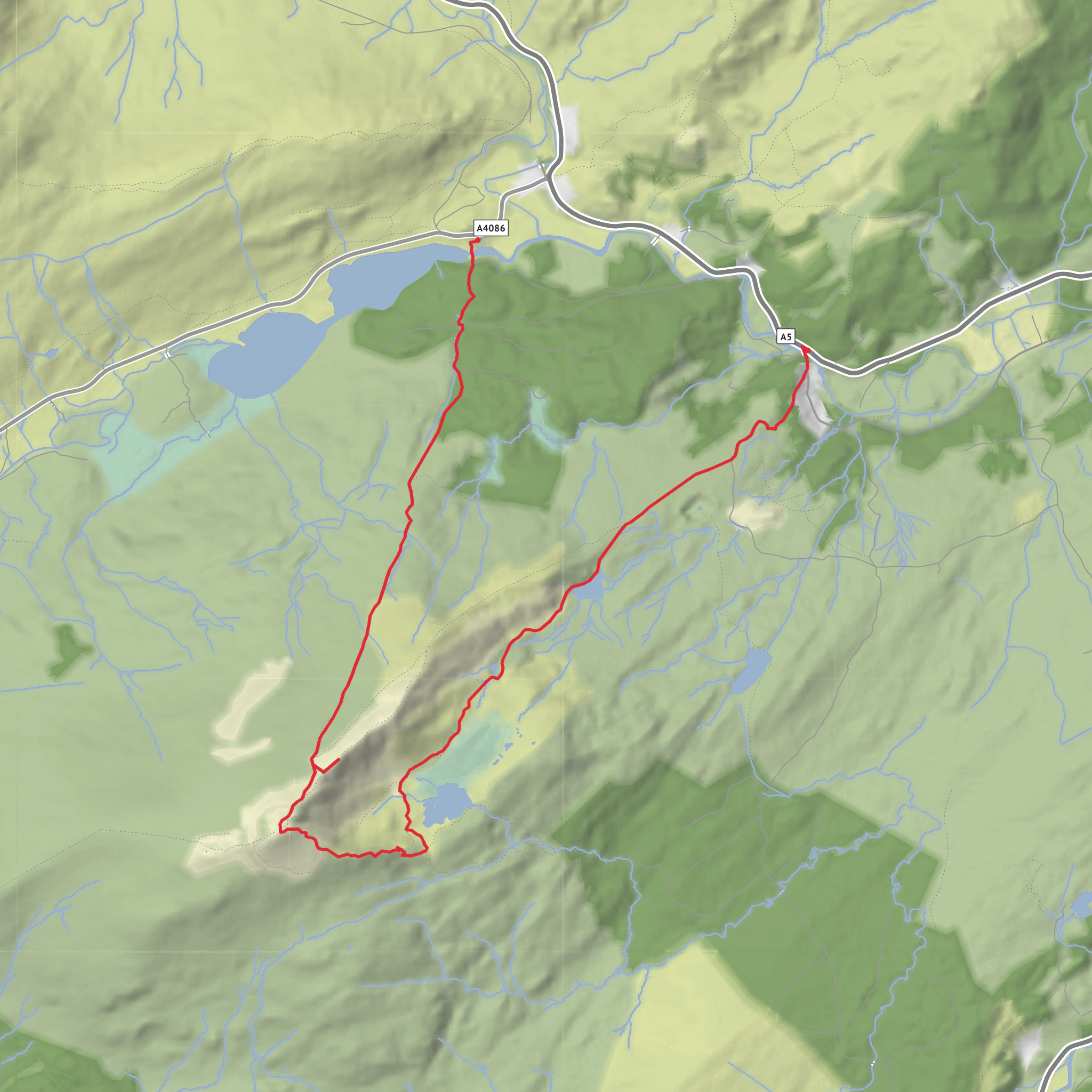 Maol Siabod mobile static map