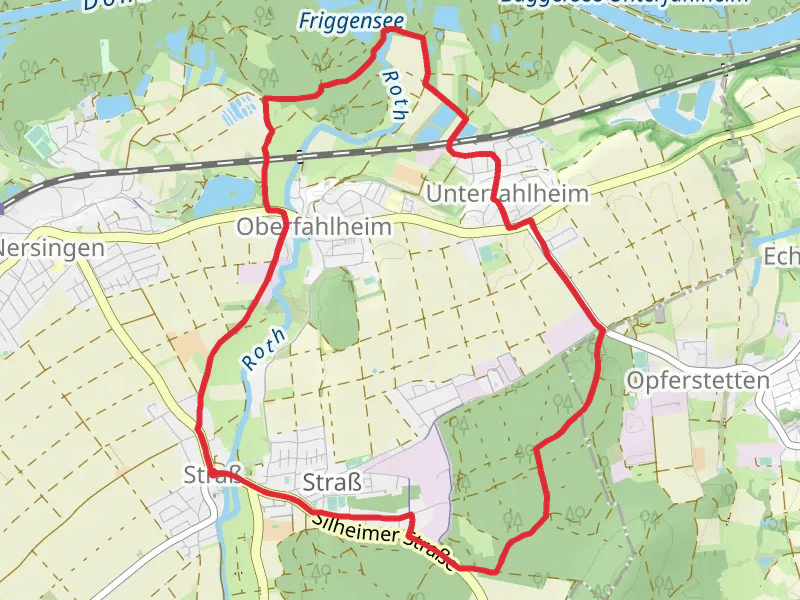 Klassenhart, Oberfahlheim and Grießholz Loop