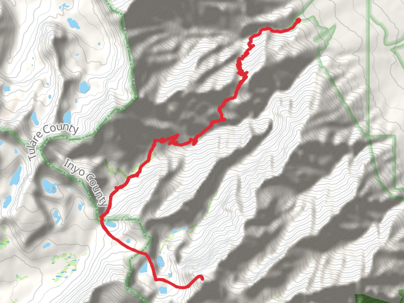 Mount Williamson via Shepherd Pass Trail