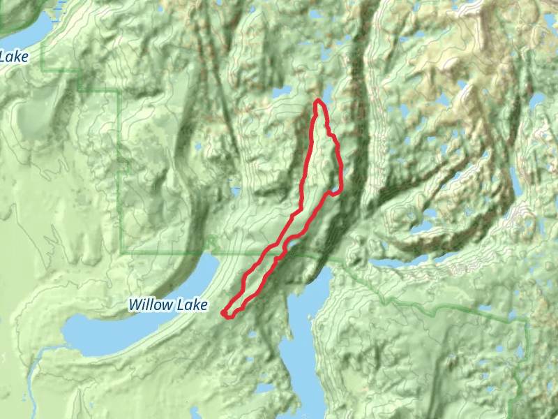 Trapper Creek, Trapper Lake and Prospector Lake Loop