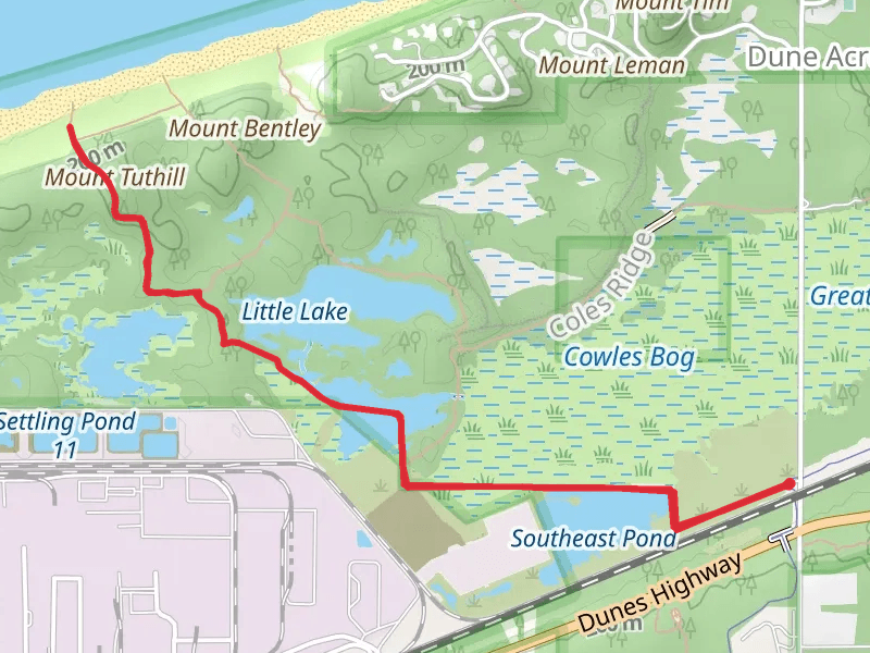 Mount Tuthill via Greenbelt Trail