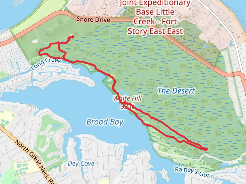 White Hill, White Hill Lake via Long Creek Trail