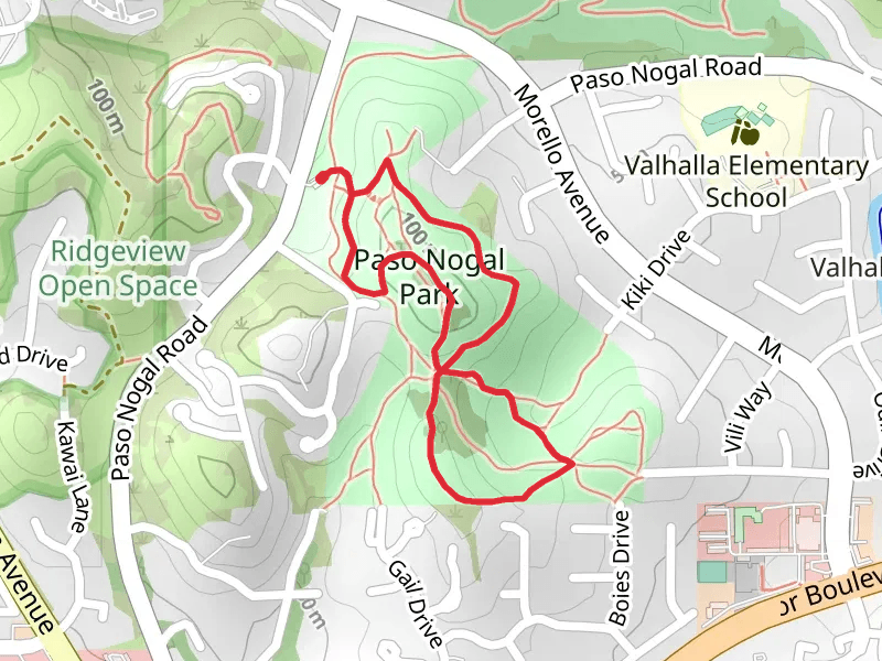 Paso Nogal Park Short Loop