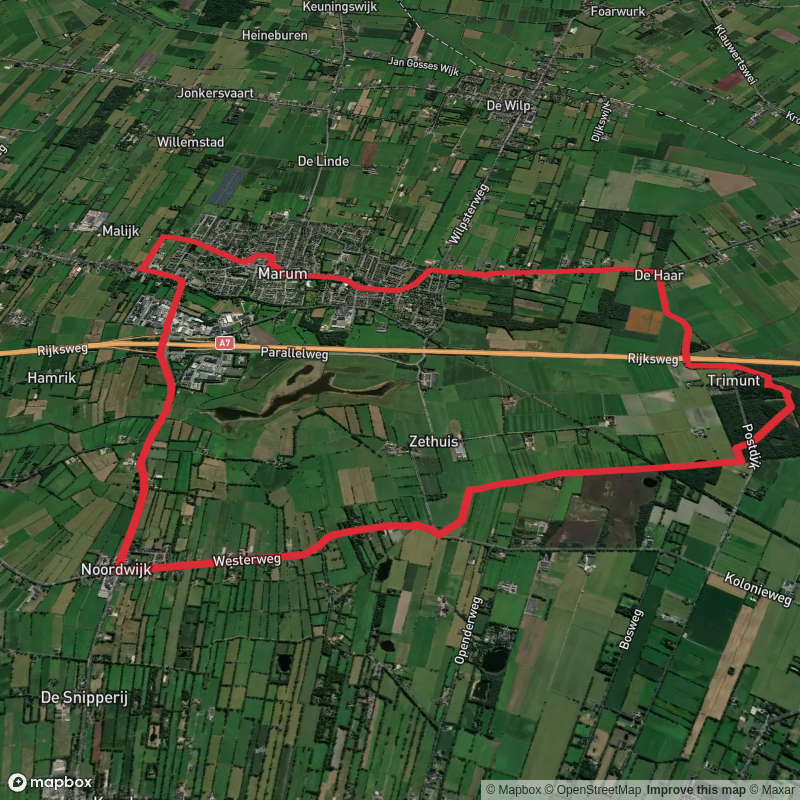 Noorder Weg and Klooster Weg Loop