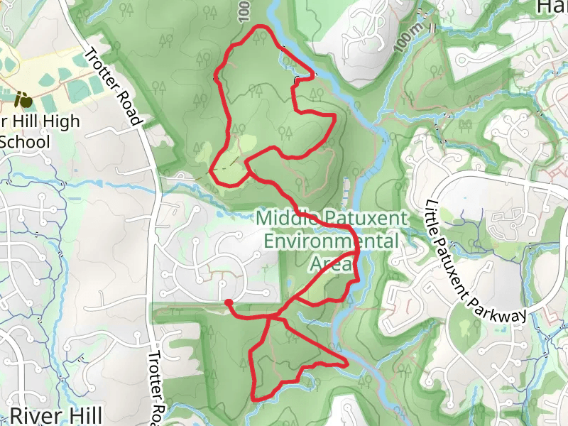 Wildlife Loop Trail and South Wind Trail Loop