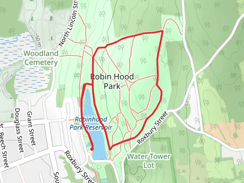 Robinhood Park Reservoir Loop
