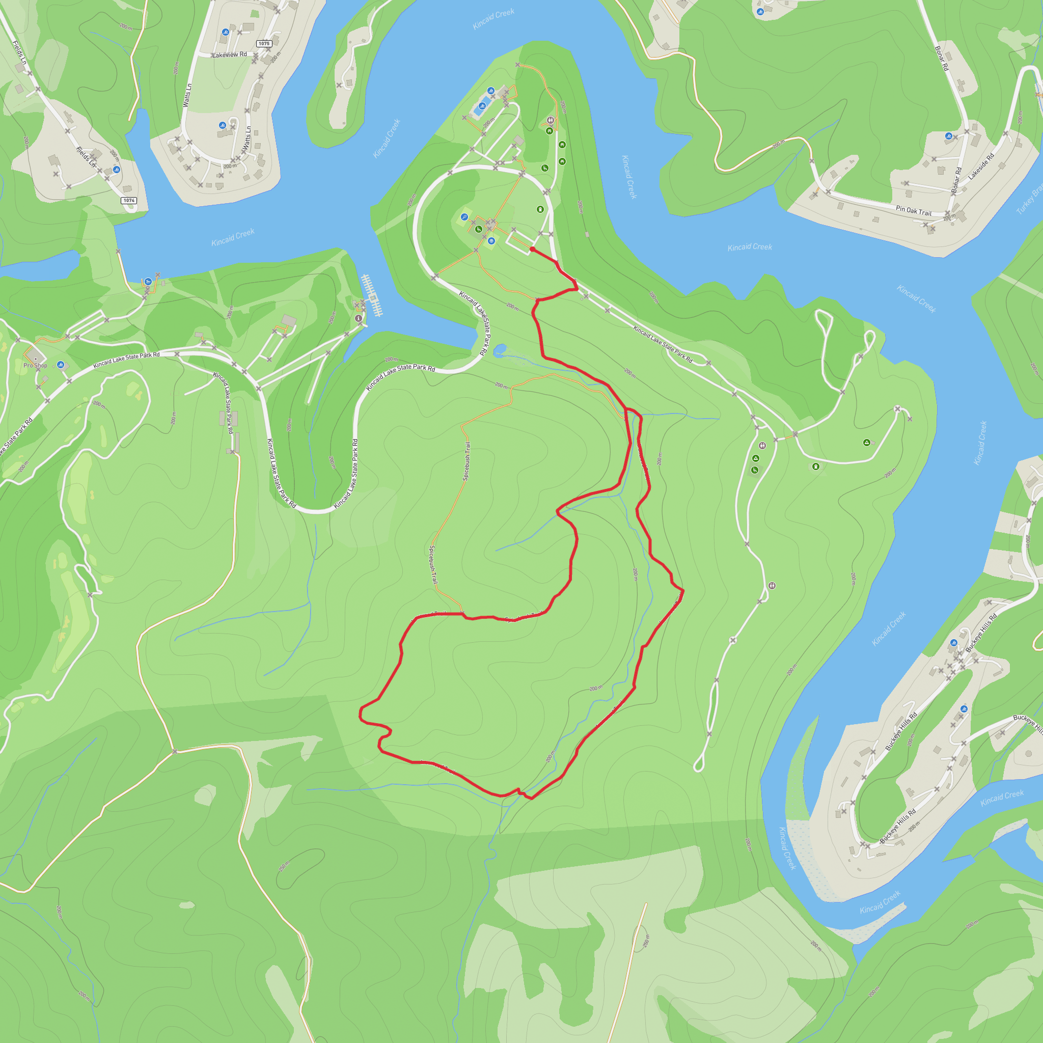 Ironwood Loop Trail mobile static map
