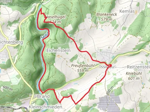 Saalepfad and Roehrensteig Loop