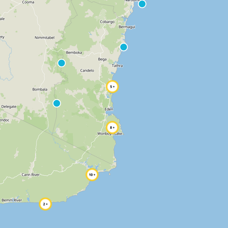 Bega Valley Static Map