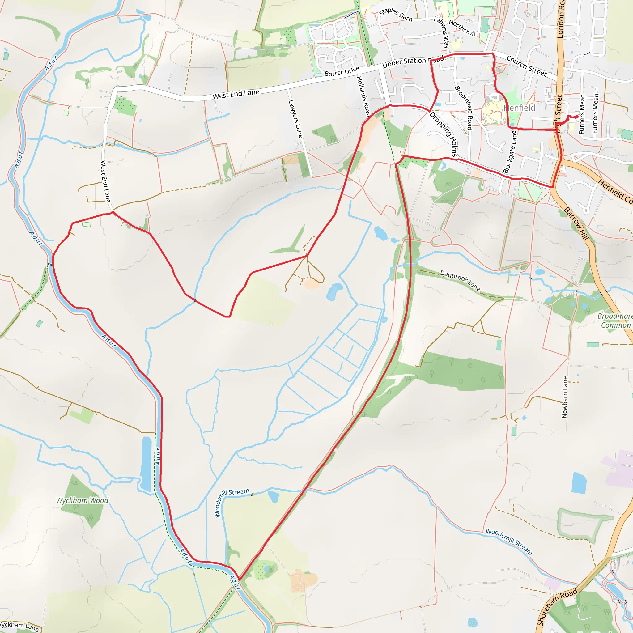 Harwoods and Henfield Loop | West Sussex | England