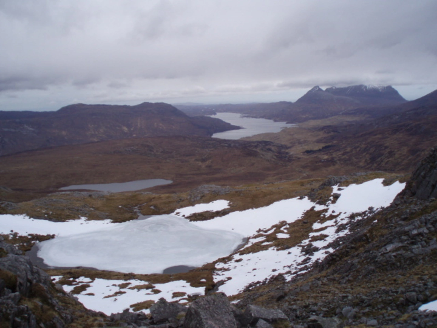 An image depicting the trail Breabag and its surrounding area.