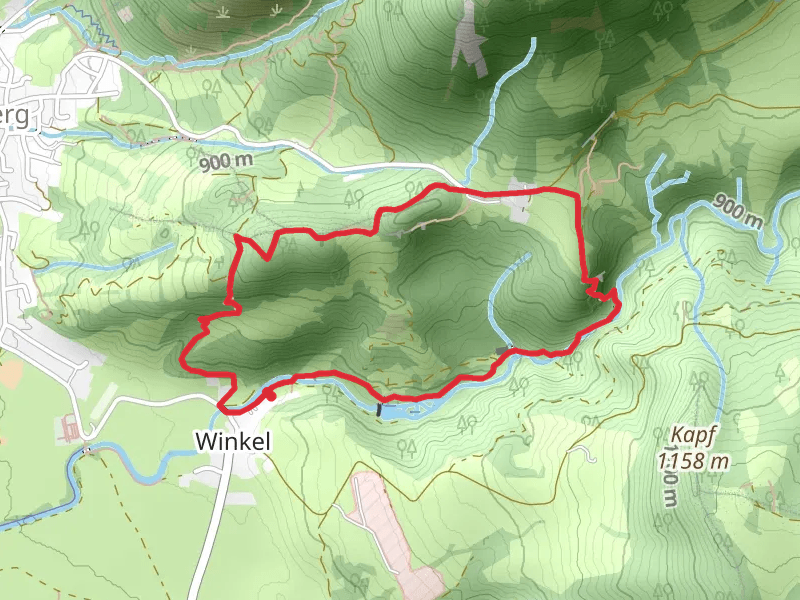 Wanderwegenetz Sonthofen and Starzlachklamm Wanderweg Loop