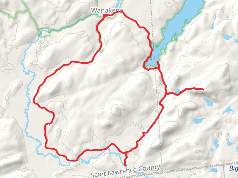 Cat Mountain Loop via High Falls Trail