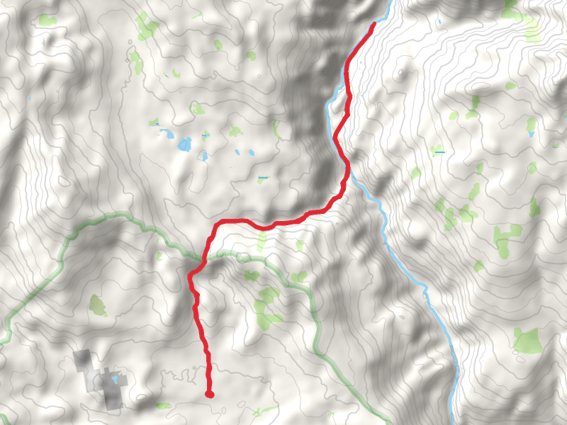 Cora Creek via Isberg Trail