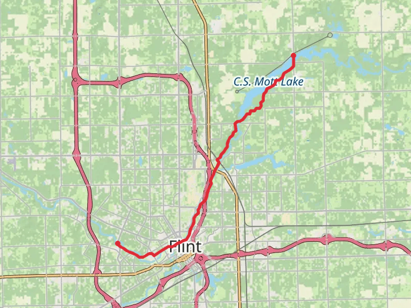 Flint River Trail Point to Point