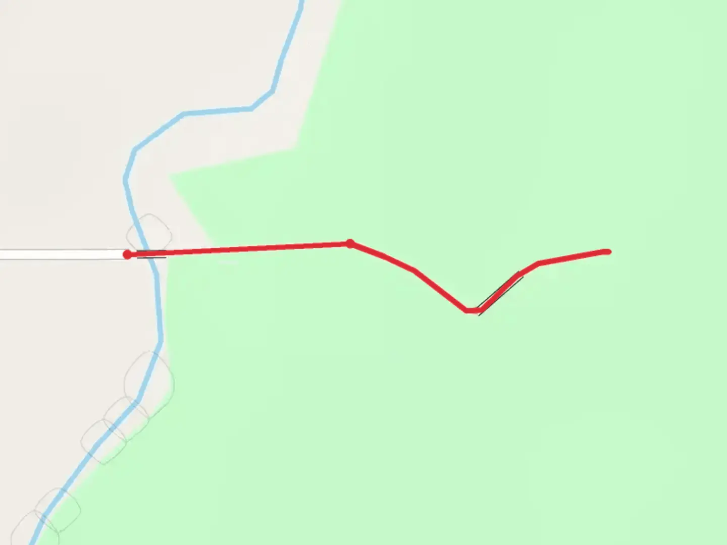 An image depicting the trail Dart Road and its surrounding area.