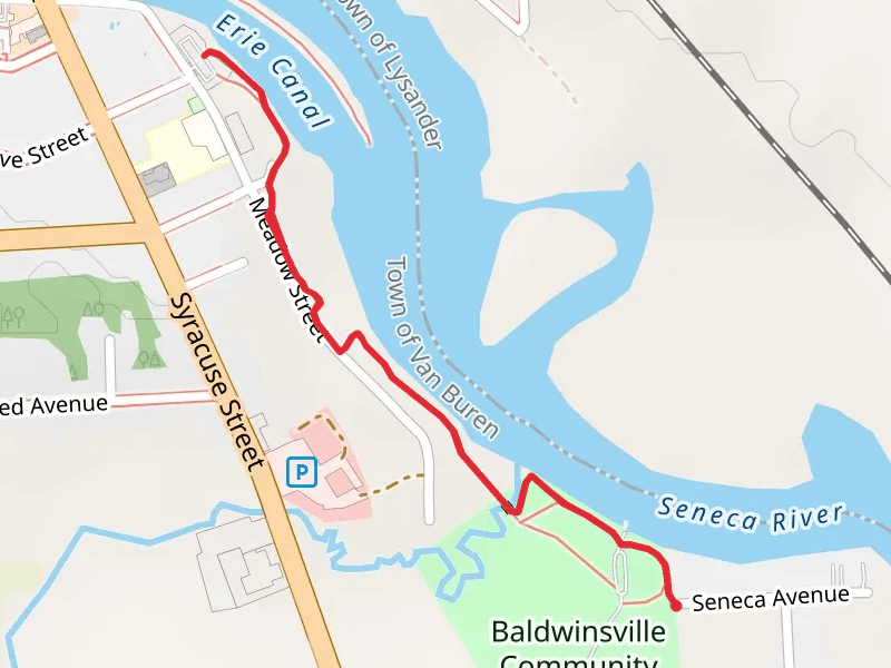 Erie Canal Trail - Baldwinsville Community Park Out and Back