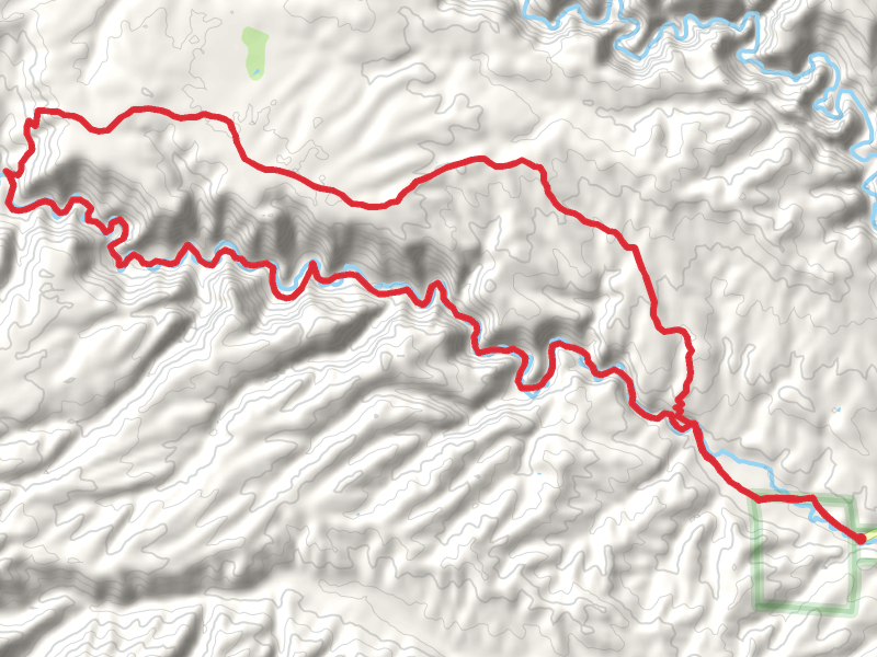 West Fork Gila River and Hells Hole Loop Trail