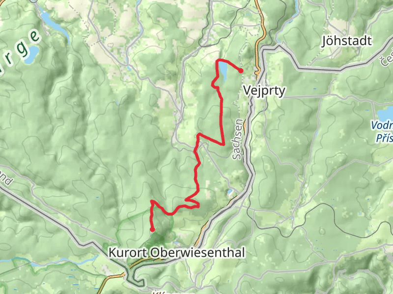 Barenstein to Fichtelberg Walk