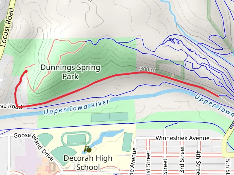 Dunnings Spring Park - Ice Cave Road