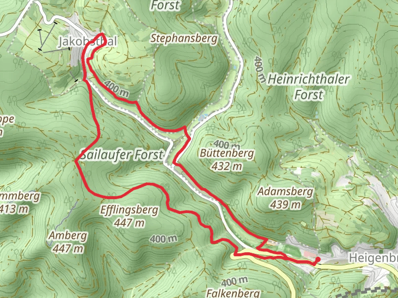 Schneckenweg and Kulturweg Spessartrampe Loop