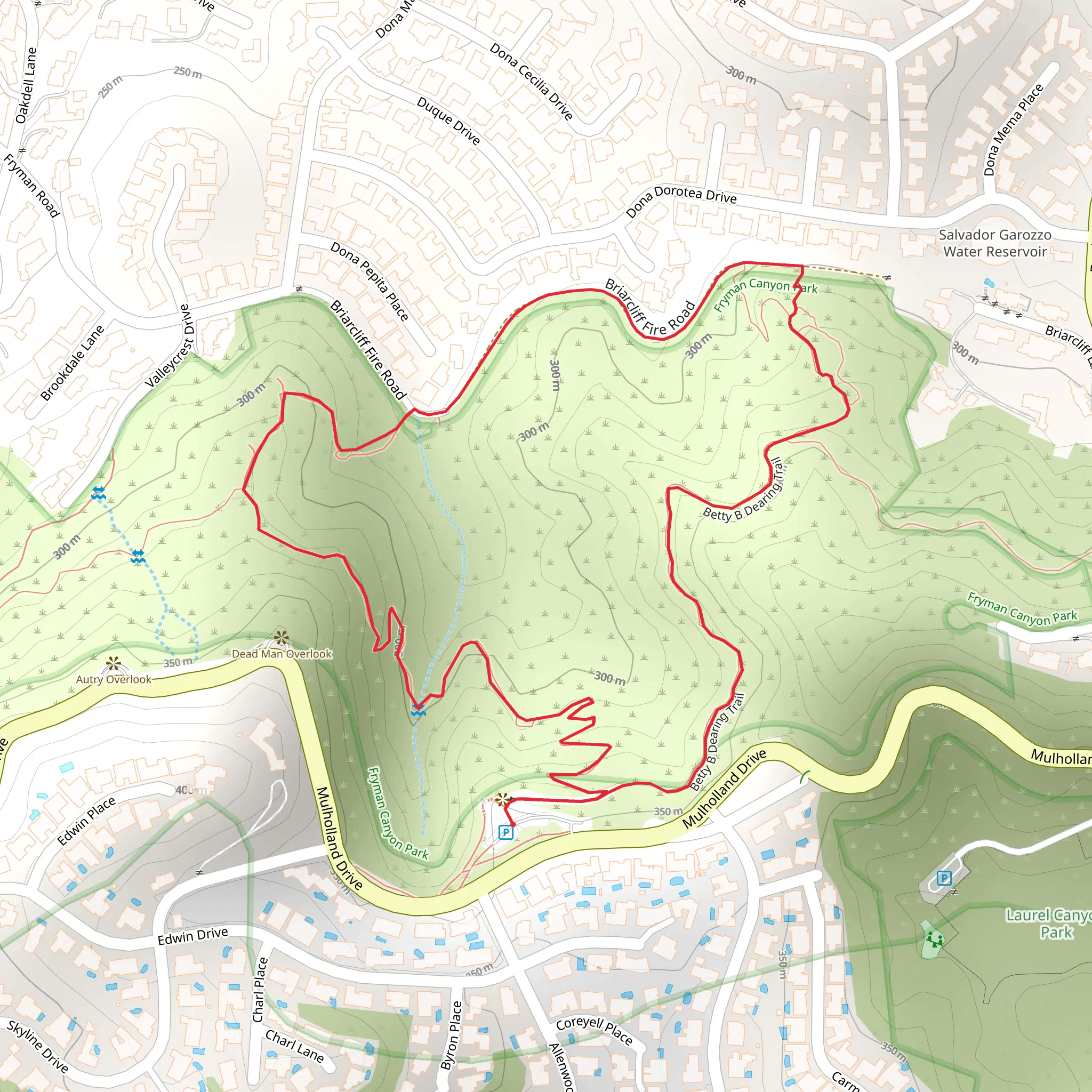 Betty B Dearing Loop mobile static map