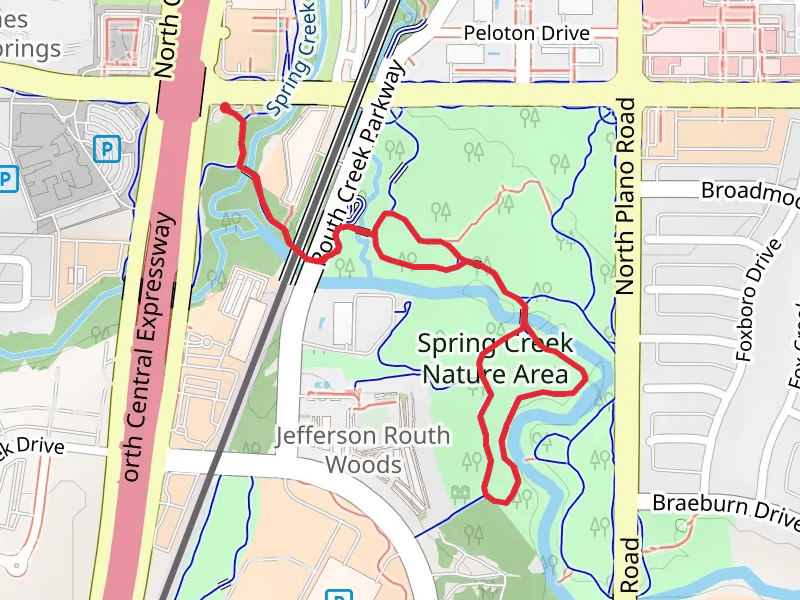 Spring Creek Nature Area Loop
