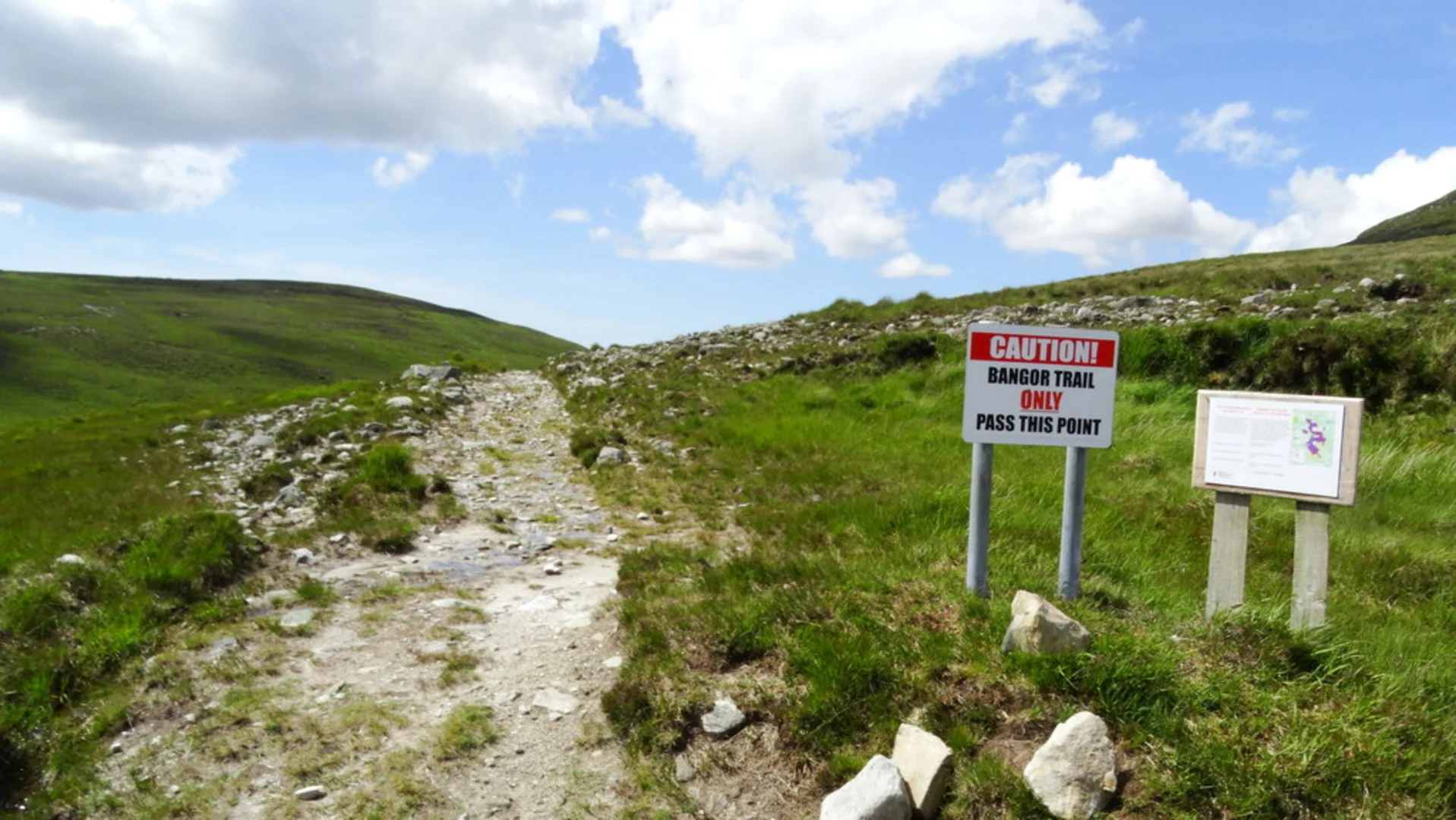 An image depicting the trail Bangor Trail and its surrounding area.