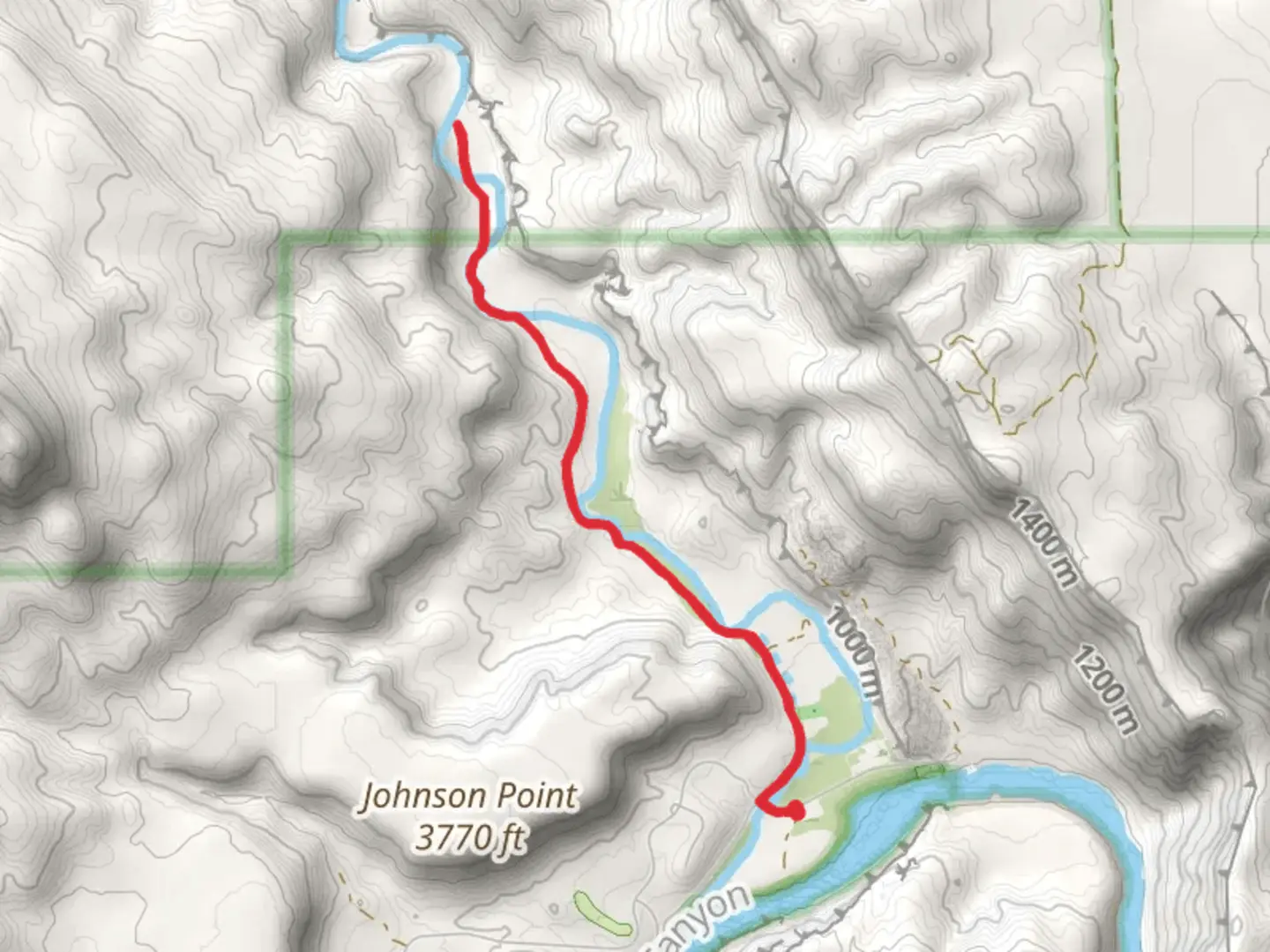 An image depicting the trail Paria River and its surrounding area.