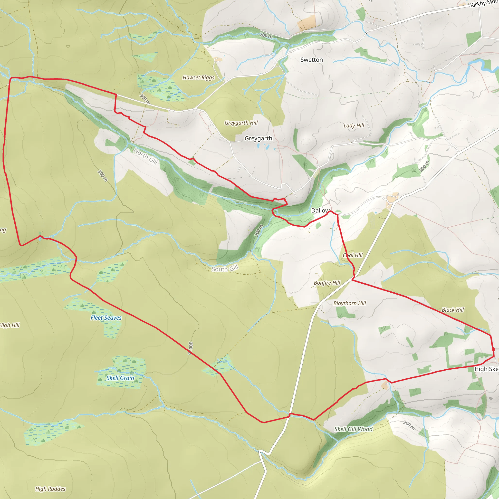 Dallow Moor - Dallowgill Moor and Skelding Moor | North Yorkshire | En
