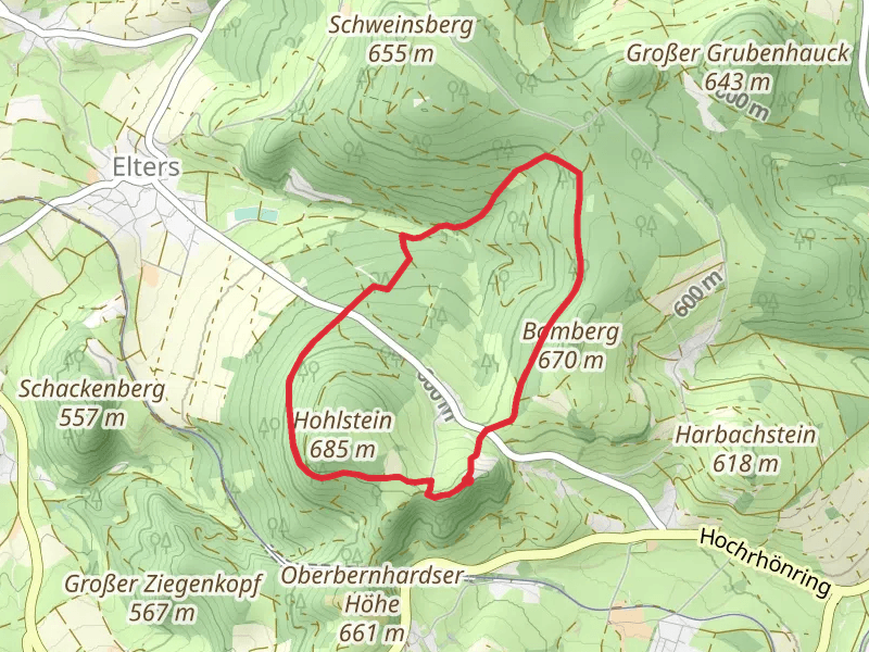 Hohlstein and Steens Loop