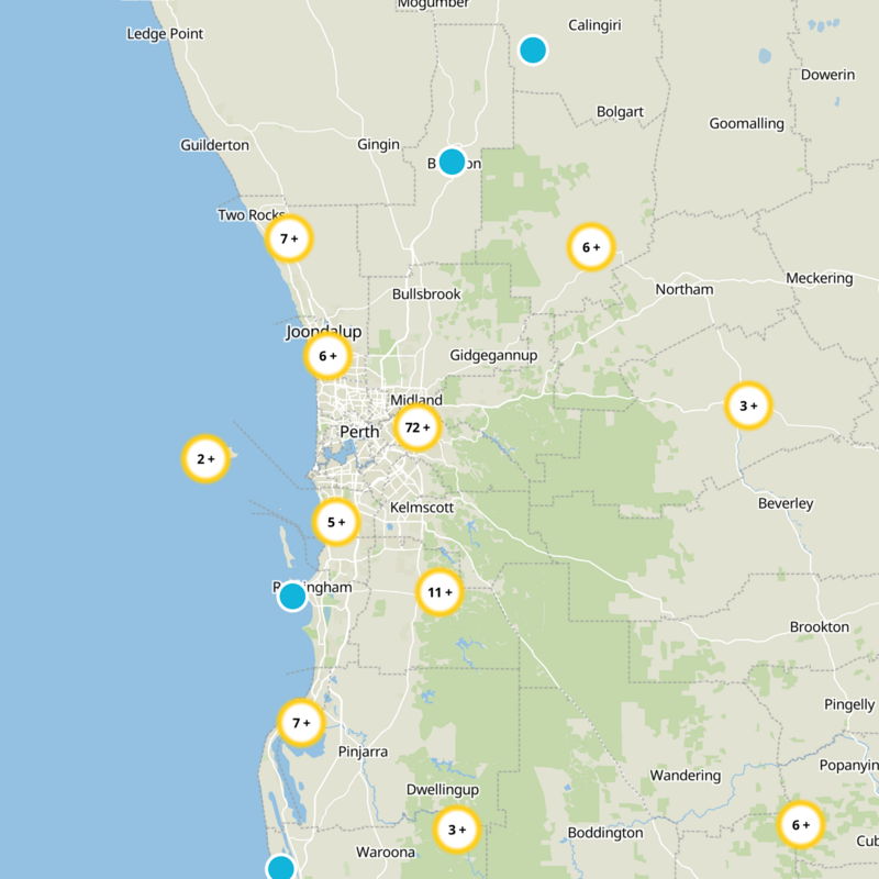 Kalamunda Static Map