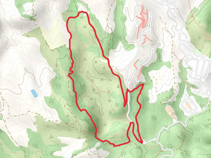 White Ravine Trail PR MU 52