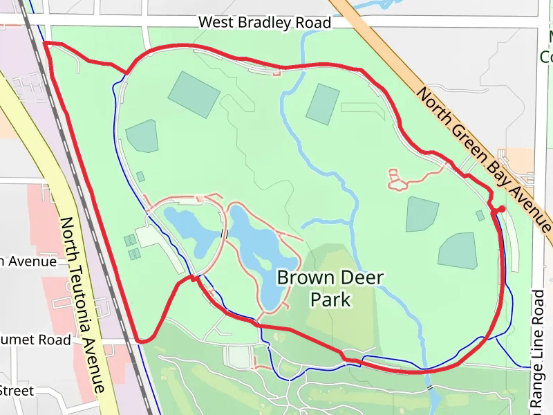 Brown Deer Park Loop