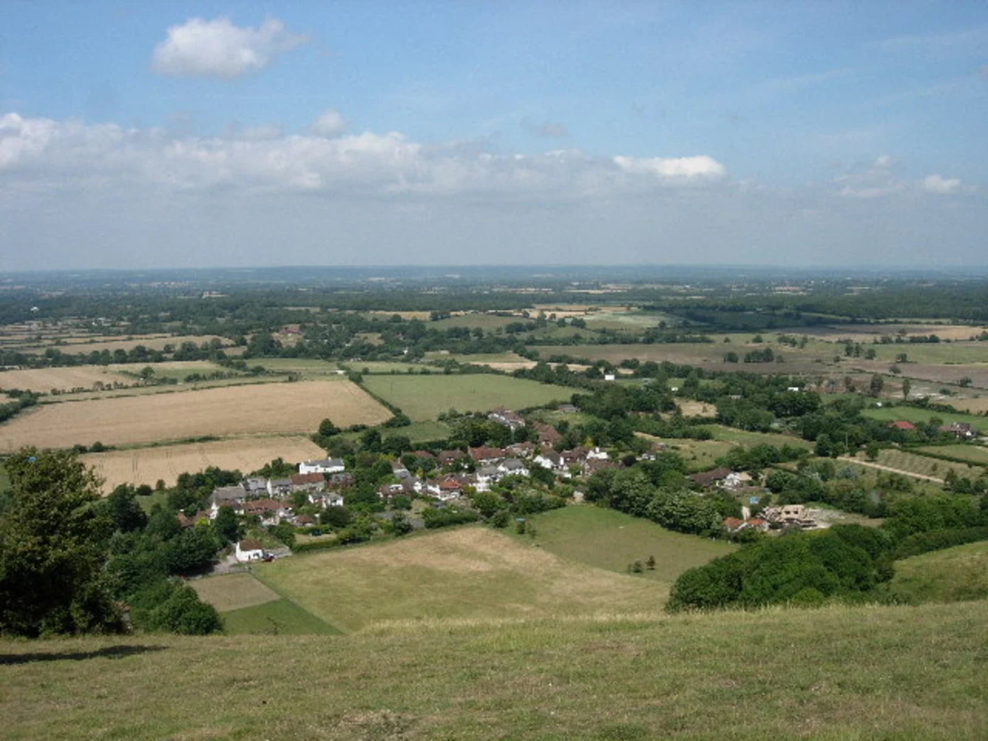 An image depicting the trail Fulking Country Park Loop and its surrounding area.