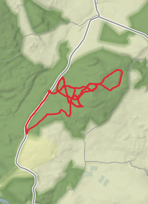 County Wicklow Cycling mobile static map