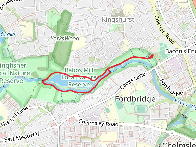 Babbs Mill Lake Loop