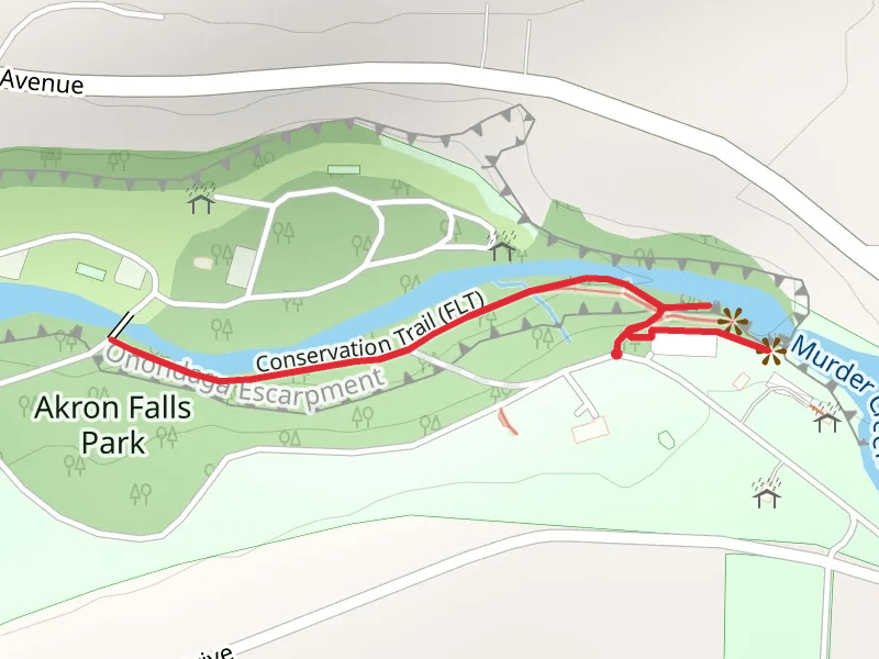 Murder Creek via Conservation Trail