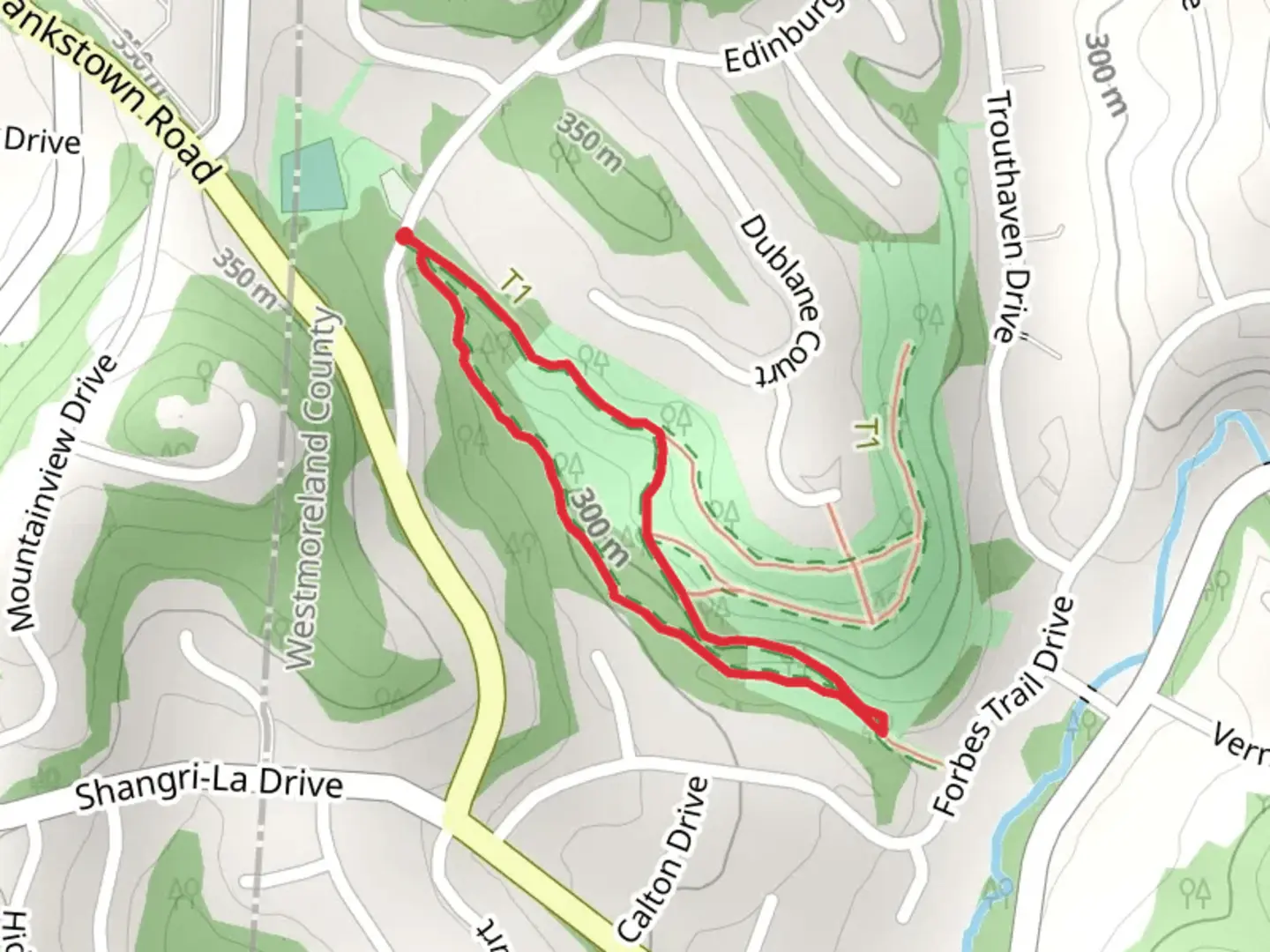 An image depicting the trail Lower and Upper Trail and its surrounding area.