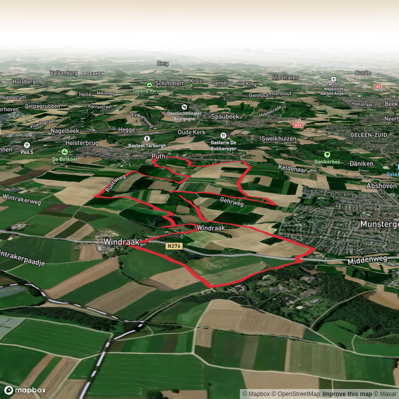 Wanenberg, Watersley and Heemtuin via Roots Weg