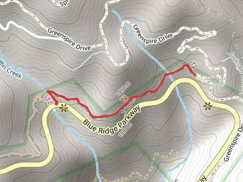 Woodfin Creek via Mountains-to-Sea Trail Out and Back
