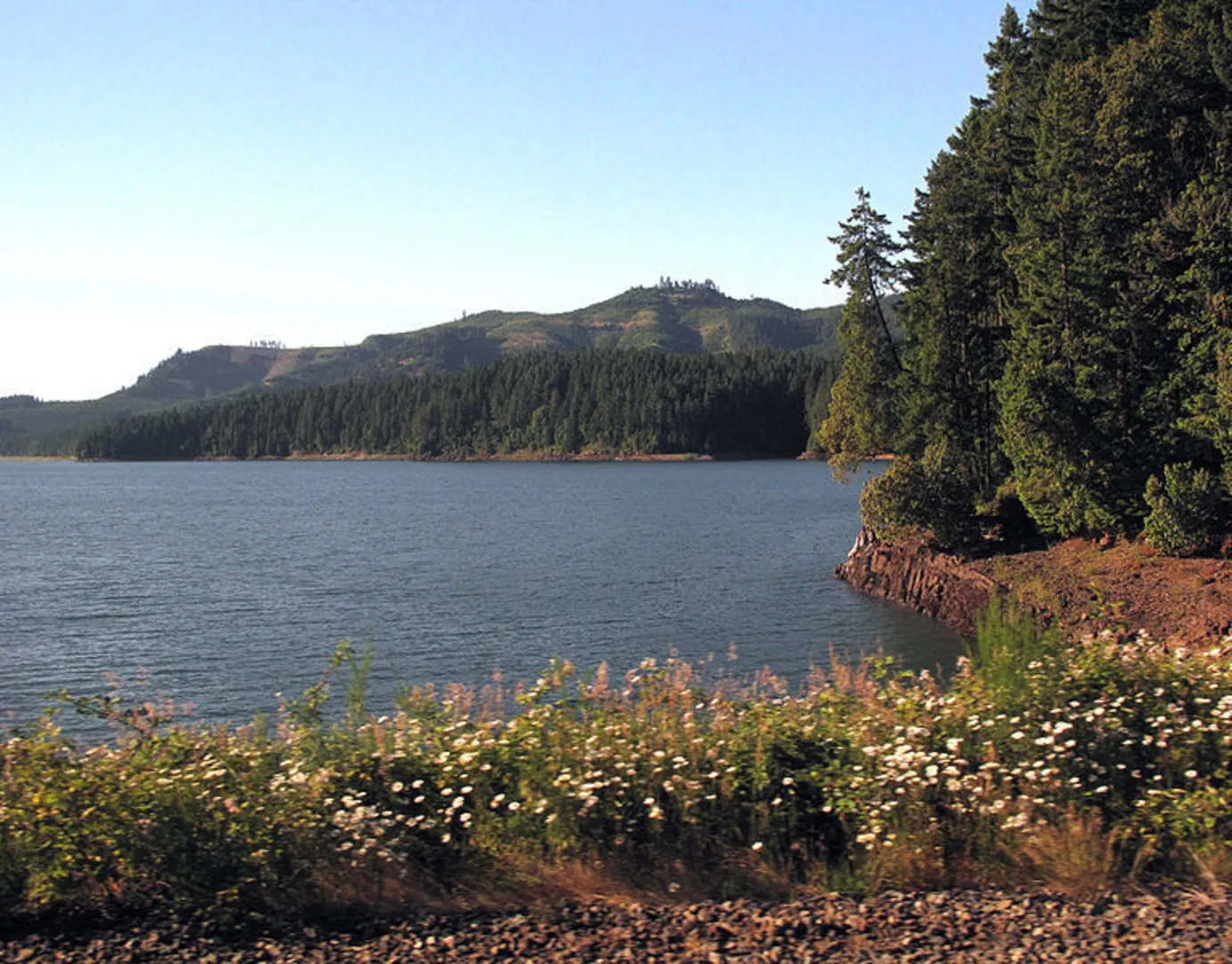 An image depicting the trail Lost Creek Trail and its surrounding area.